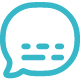 أيقونة خدمات الترجمة النصية والتعليقات التوضيحية